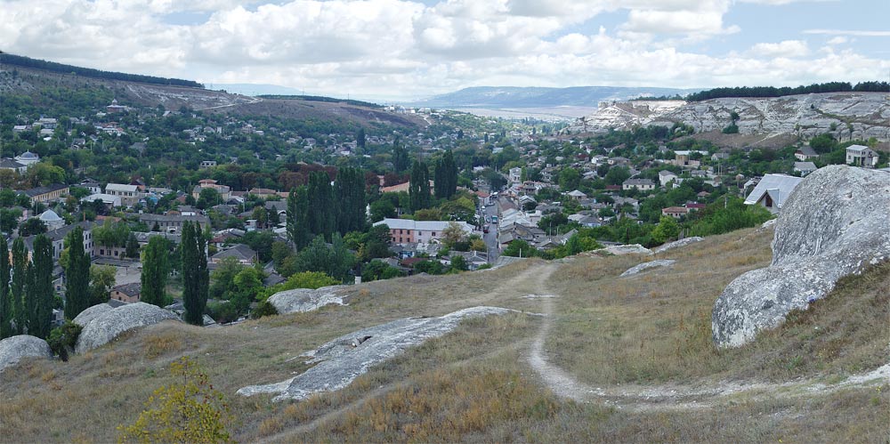 photo "Crimea. Bakhchisarai.Panorama" tags: architecture, travel, landscape, 