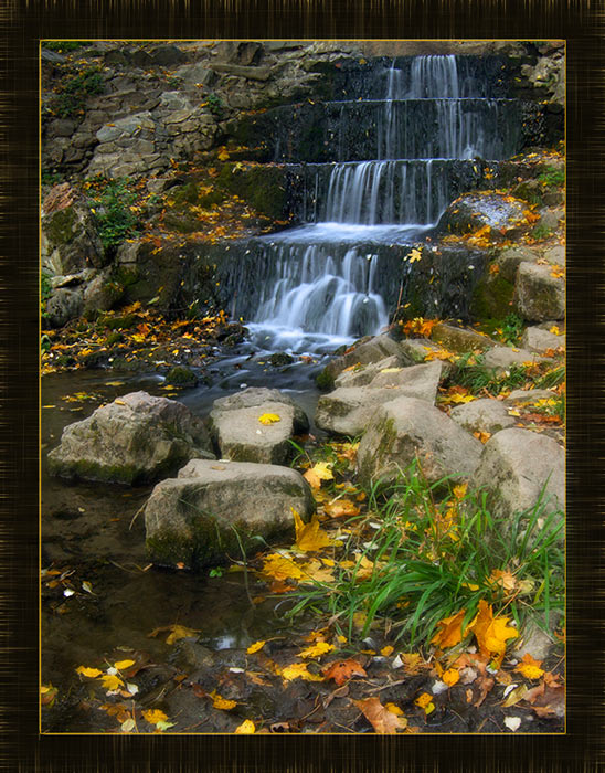 фото "осенний водопад" метки: пейзаж, осень