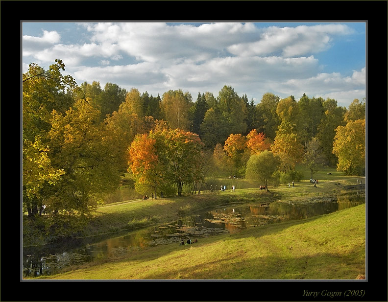 фото "Тепло осеннего парка #3" метки: пейзаж, путешествия, Европа, осень