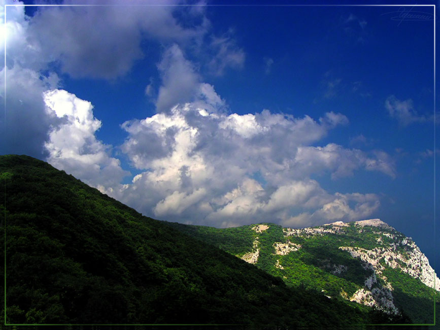 photo "Chaos." tags: landscape, clouds, mountains
