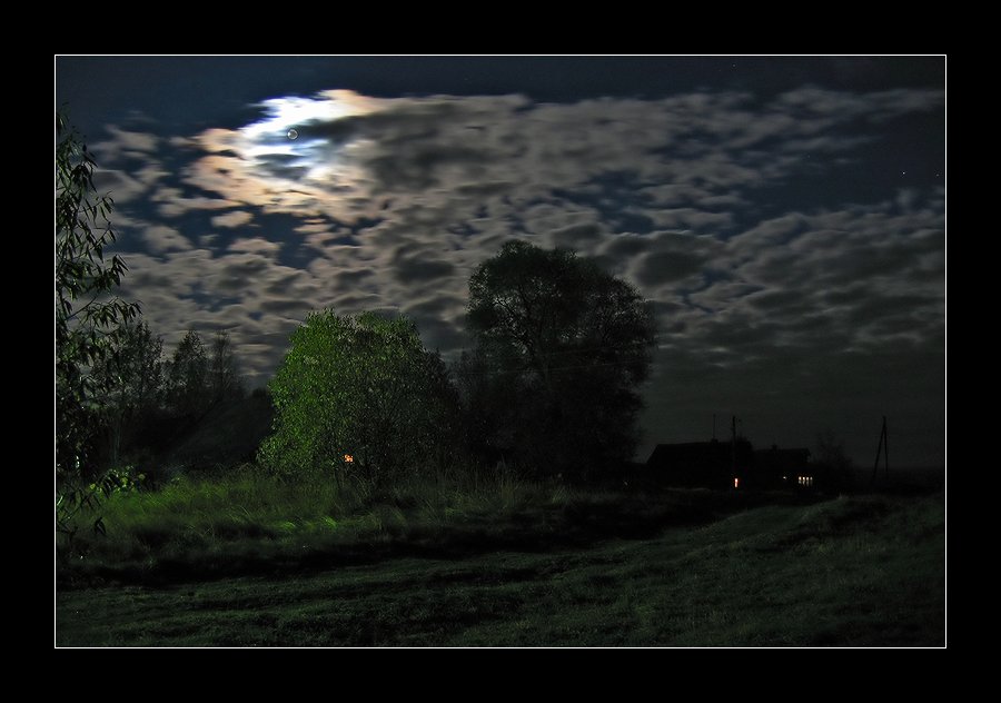 photo "Full moon." tags: landscape, night