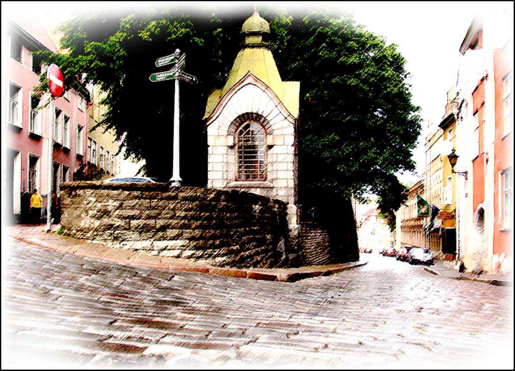 photo "Old Town" tags: architecture, montage, landscape, 