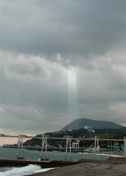 photo "Digitus Dei est hic  (The finger of God)" tags: landscape, clouds