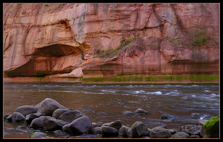 фото "Красный утес 2" метки: пейзаж, вода, осень
