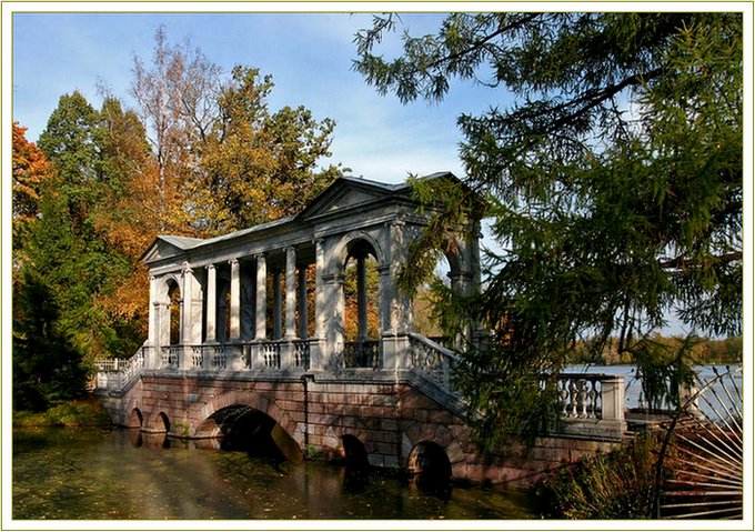 photo "The Golden Autumn In Pushkin 5" tags: landscape, architecture, autumn