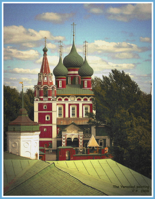 photo "The Yaroslavl painting" tags: architecture, landscape, 