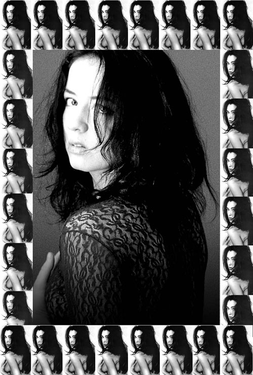 photo "siberian italian" tags: black&white, portrait, woman
