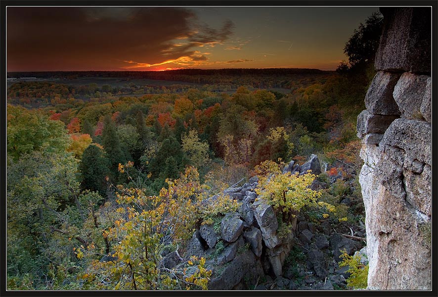 photo "Evening Hills of October" tags: landscape, autumn, sunset