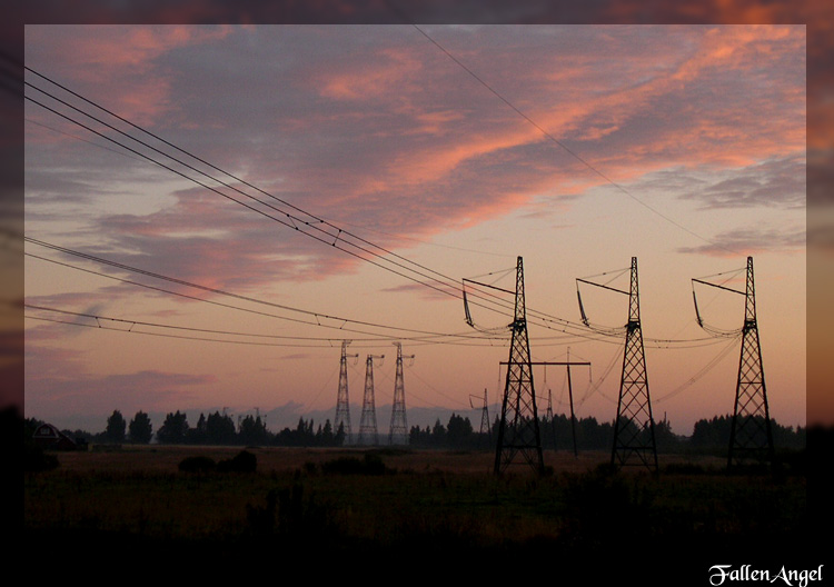 photo "electric sunrise" tags: landscape, sunset
