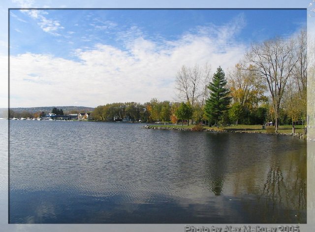 photo "Lake Magog" tags: landscape, water