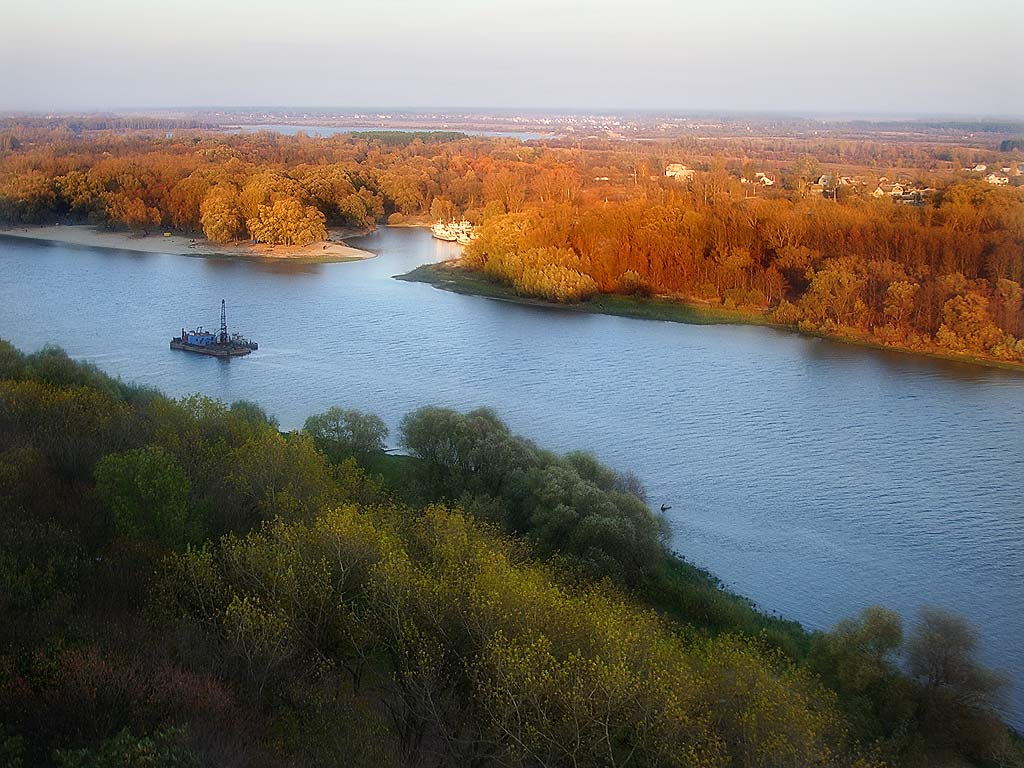 photo "Flight" tags: landscape, autumn, water