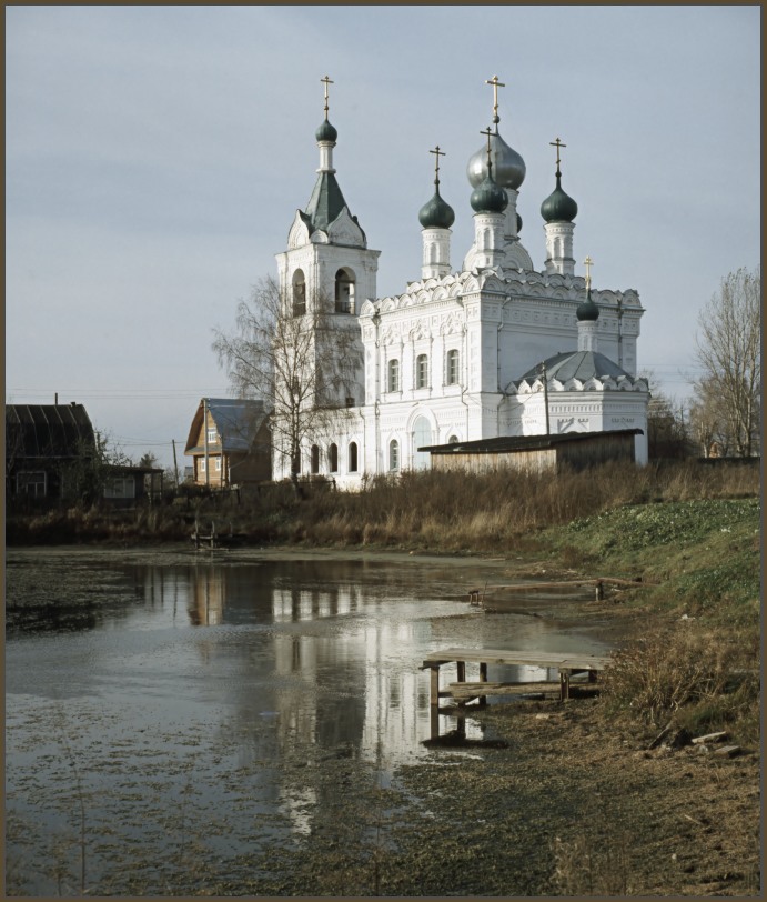 photo "Zhestylevo village. The Virgin of Mercy church" tags: architecture, landscape, 