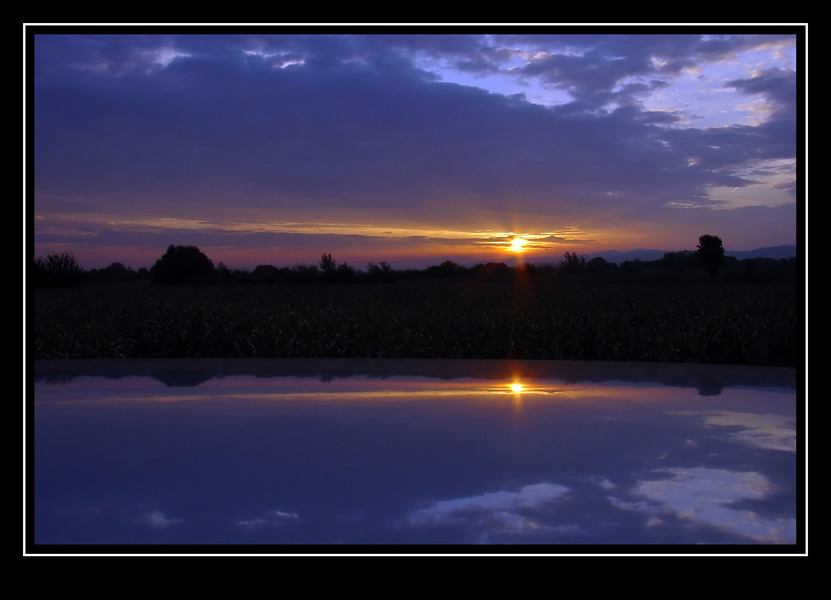 photo "Reflection" tags: landscape, sunset