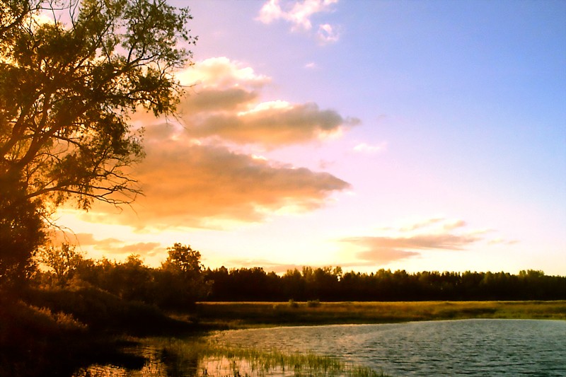 фото "Закатное" метки: пейзаж, вода, закат
