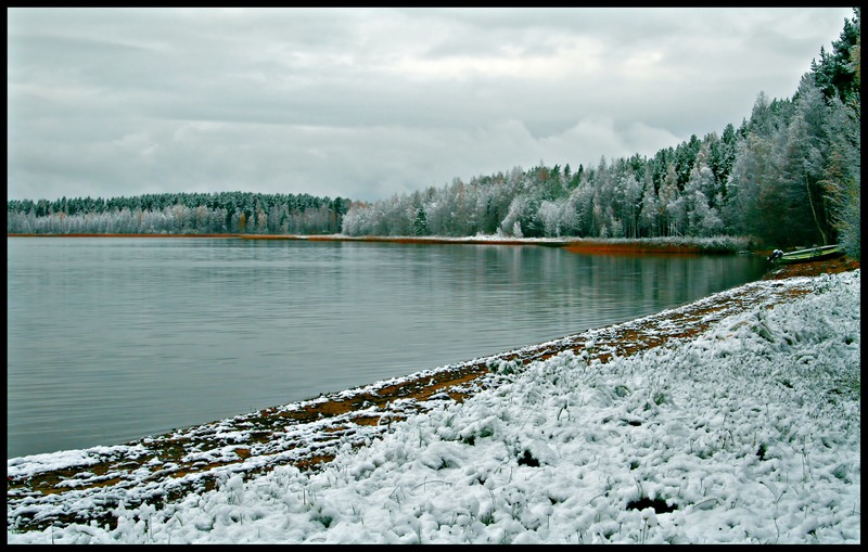 photo "First snow" tags: landscape, autumn
