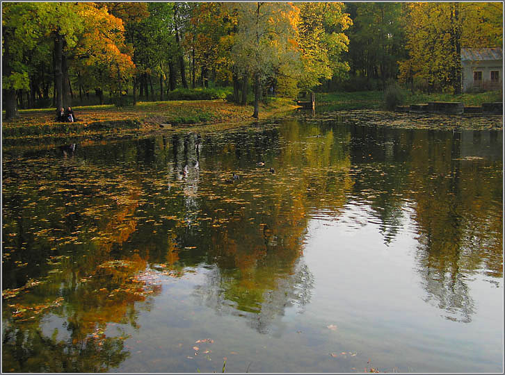 photo "On the lakeside" tags: landscape, autumn, water