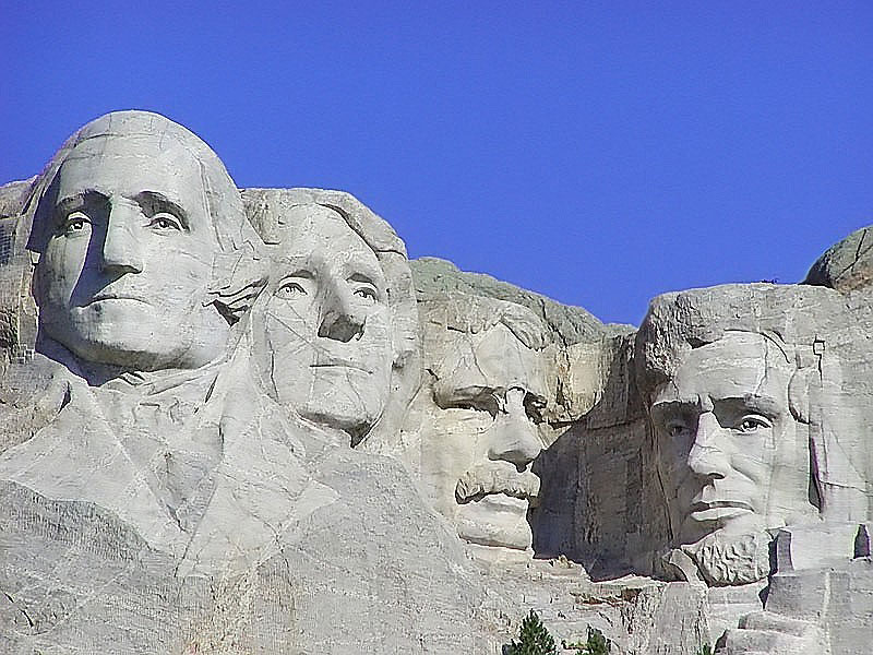 photo "The Americans have Big Heads" tags: travel, landscape, North America, mountains