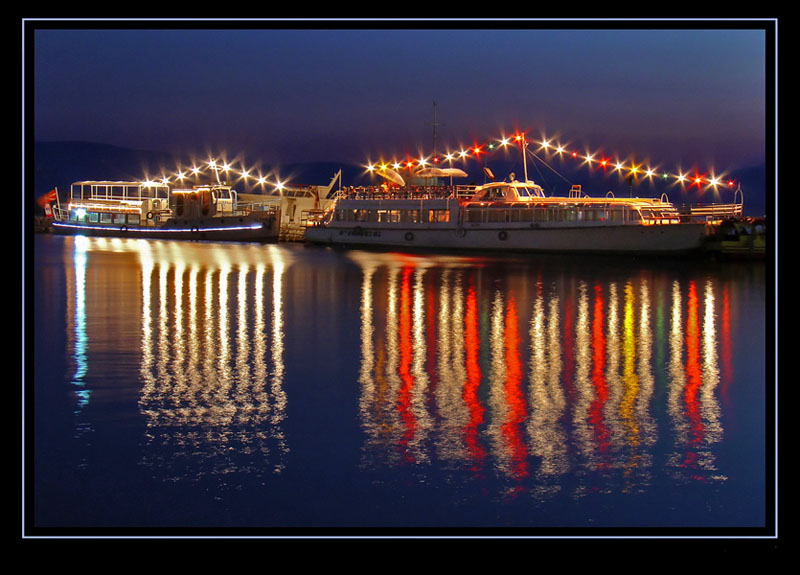 photo "Reflections" tags: landscape, night, water