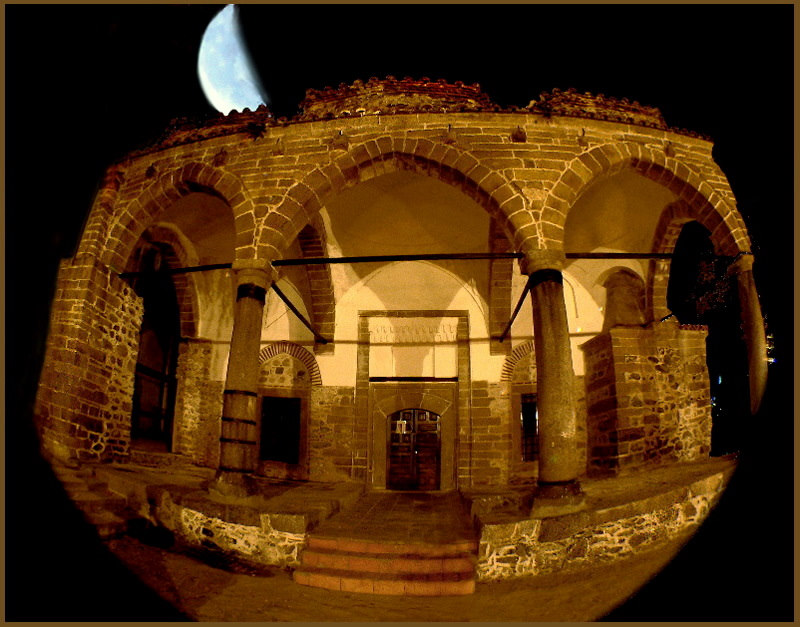 фото ""старая церков" / old church" метки: пейзаж, ночь