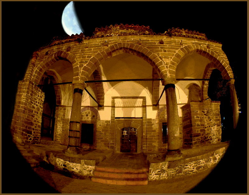 photo ""старая церков" / old church" tags: landscape, night