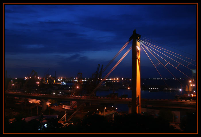 фото "Bridge and night" метки: пейзаж, архитектура, ночь