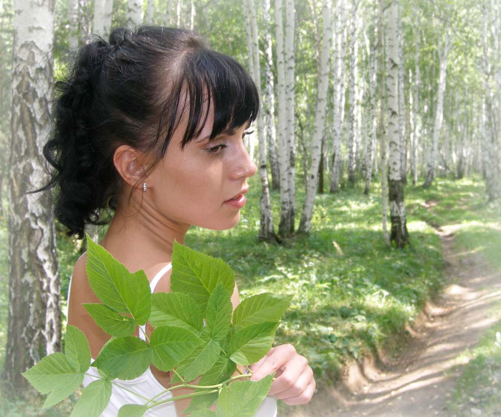фото "дорога в лес" метки: природа, портрет, женщина, цветы