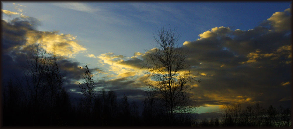 photo "Untitled photo" tags: landscape, clouds, sunset