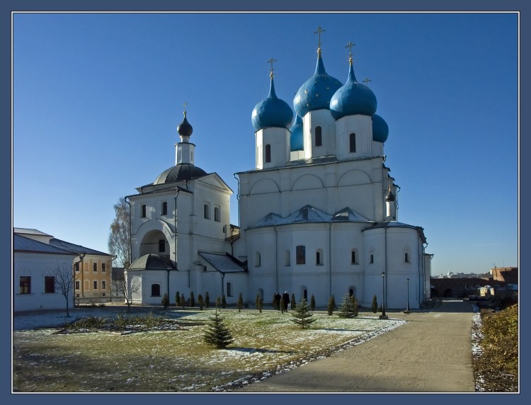 фото "Осень в голубых тонах" метки: архитектура, пейзаж, 