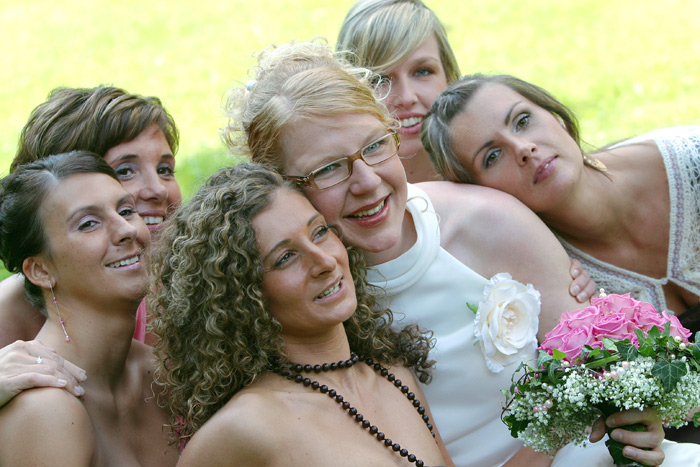 photo "Bride And Maids" tags: portrait, 