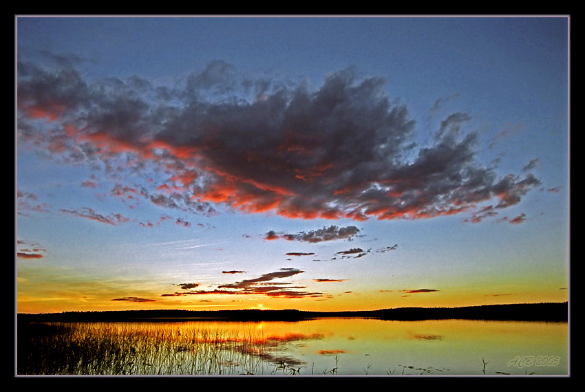 photo "Untitled photo" tags: landscape, clouds, sunset