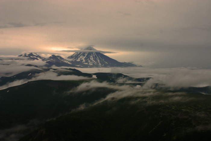 фото "Восход в долине вулканов" метки: пейзаж, горы, закат