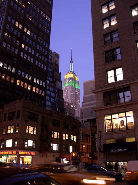 photo "Evening in city" tags: travel, architecture, landscape, North America