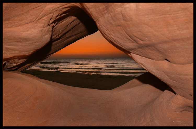 photo "And where the ship?" tags: landscape, sunset