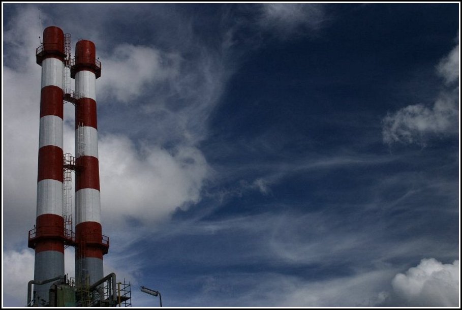 photo "In the factory" tags: landscape, clouds