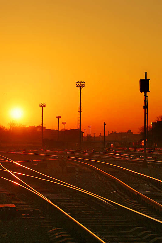 photo "Other Moscow2" tags: landscape, city, sunset