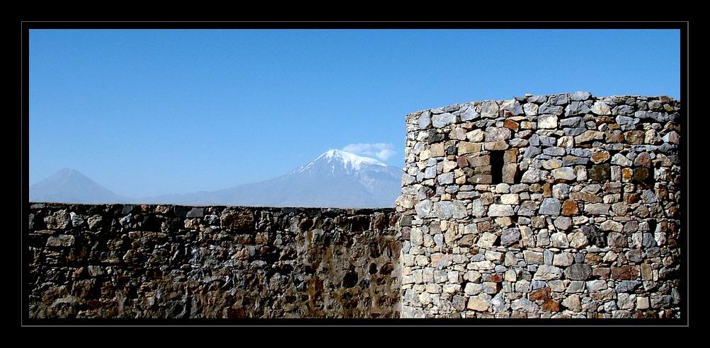 photo "Great ARARAT..." tags: landscape, architecture, mountains