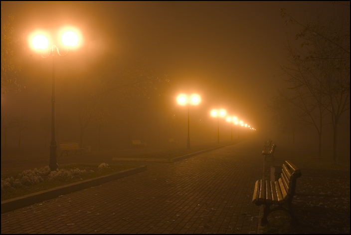 фото "Туман" метки: пейзаж, жанр, осень