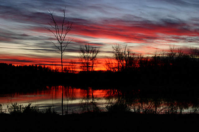 photo "November Sunset" tags: landscape, nature, sunset