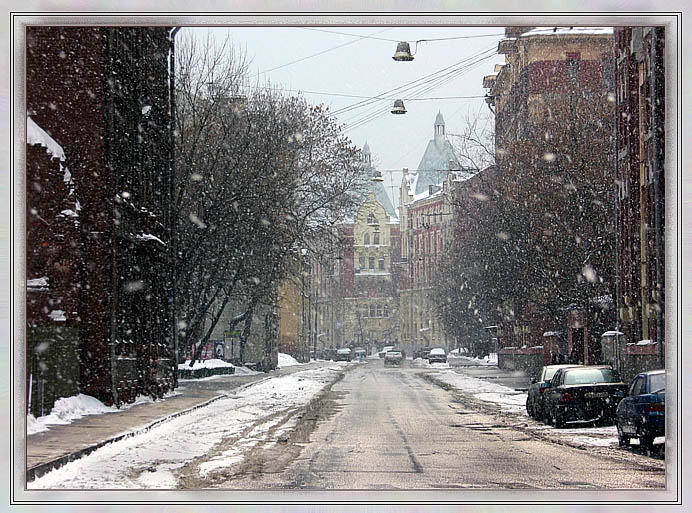 фото "Родная улица" метки: пейзаж, зима