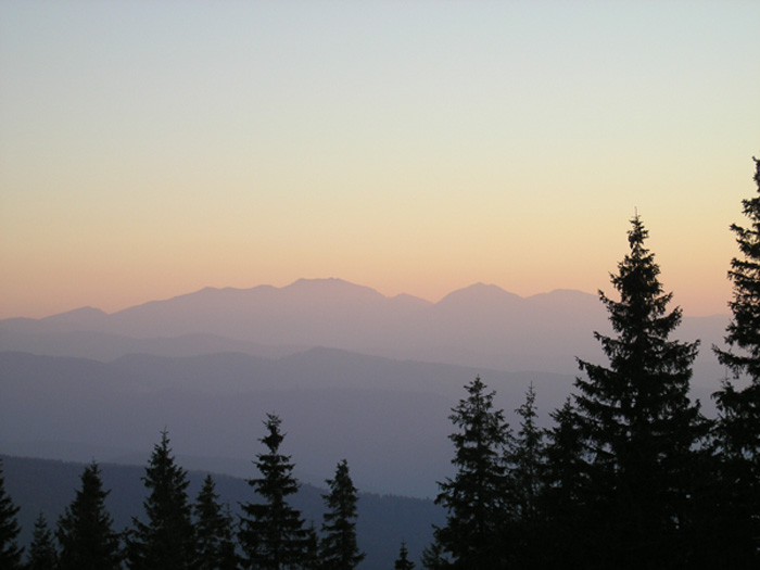 фото "Закат над Карпатами" метки: пейзаж, горы, закат