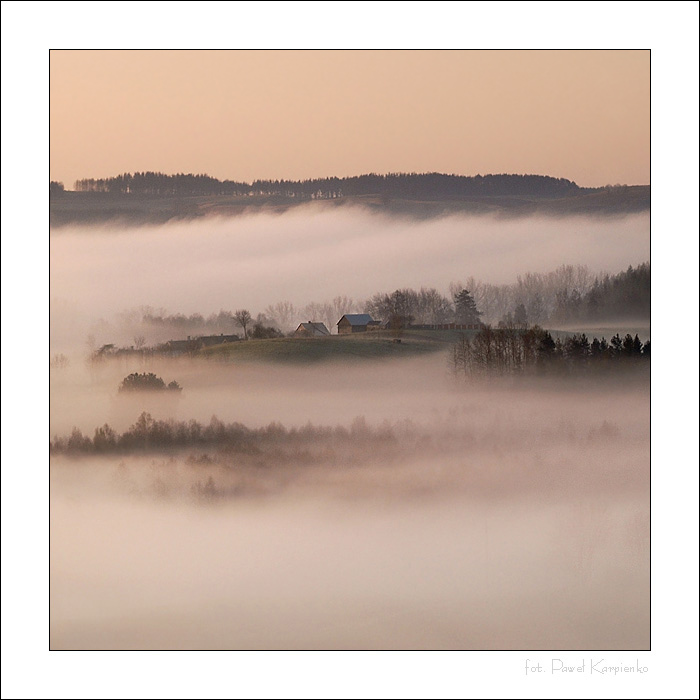 photo "village in clouds" tags: landscape, spring, sunset