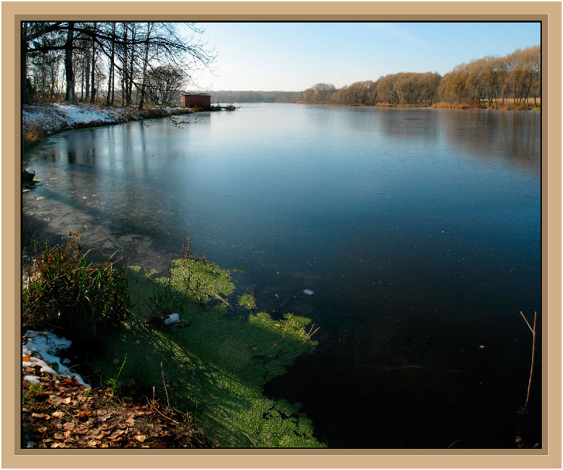 photo "The first ice" tags: landscape, winter