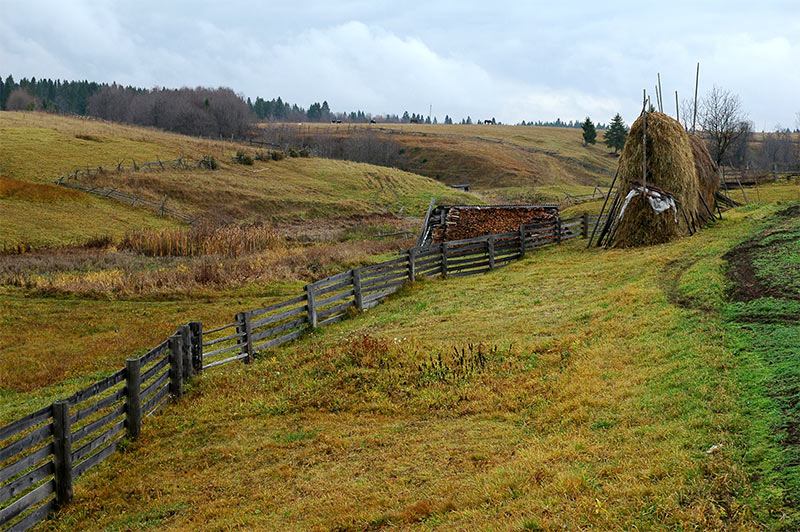 photo "Rural diagonal" tags: landscape, nature, autumn