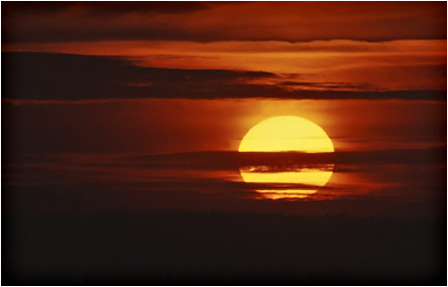 photo "Before dark" tags: landscape, clouds, sunset