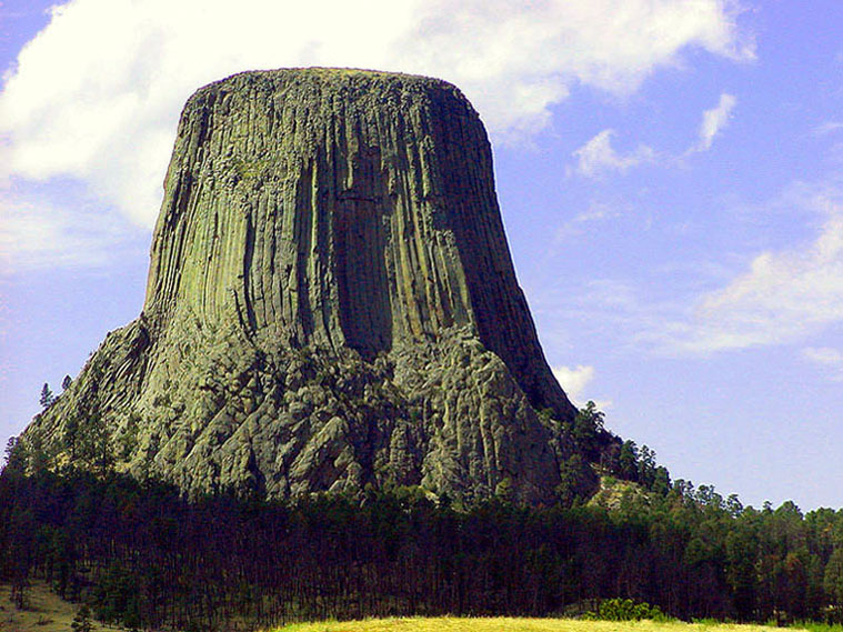 фото "Devils Tower Wyoming" метки: путешествия, пейзаж, Северная Америка, горы