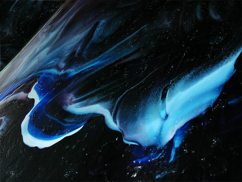 фото "Стеклянный космос - 6" метки: макро и крупный план, абстракция, 