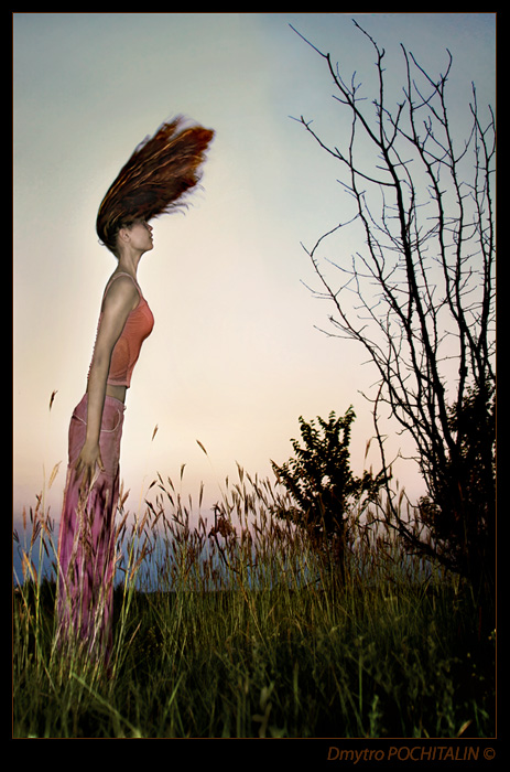 фото "Разговор с деревом" метки: портрет, природа, женщина