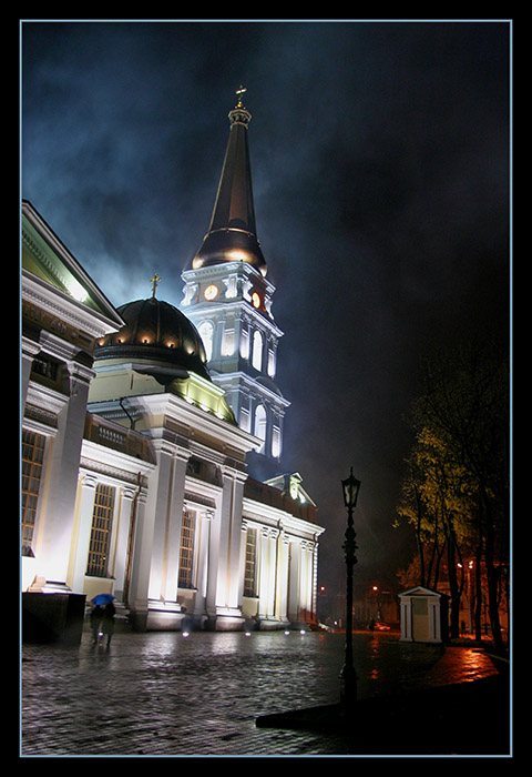 photo "Odessa in night" tags: landscape, architecture, night
