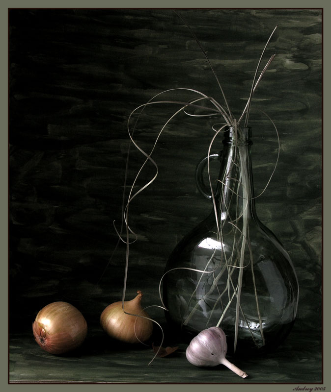 photo "In green tones" tags: still life, 