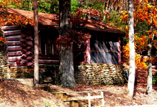 photo "Cabin in the Woods" tags: architecture, landscape, mountains